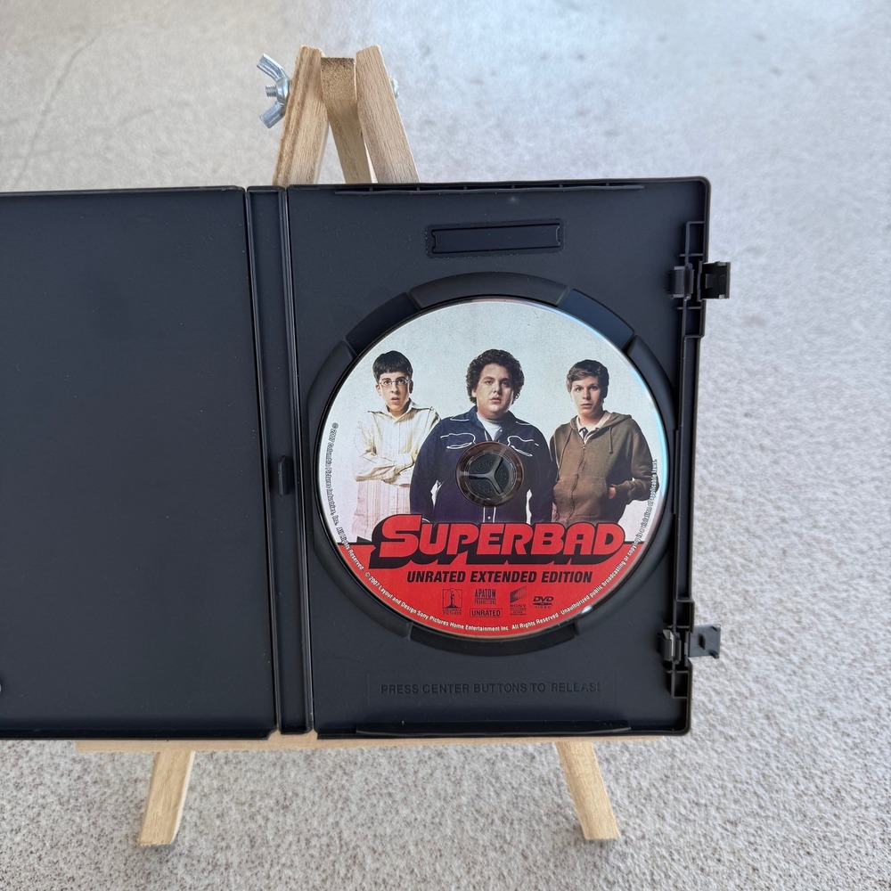 Superbad (Unrated Extended Edition) (DVD, 2007) - DISC ONLY
